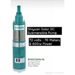 Generic Shiyuan Submersible Water Pump 72volts