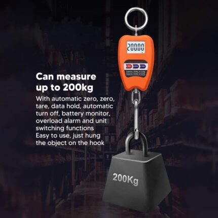 Mini-Crane 200kg Digital Weigh Scale capacity