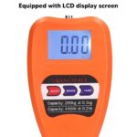 Mini-Crane 200kg Digital Weigh Scale buttons and LCD Monitor