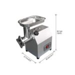 TK Commercial Meat Mincer - Silver No.8 - Image 4