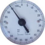 Manual hanging/crane weigh scale calibration